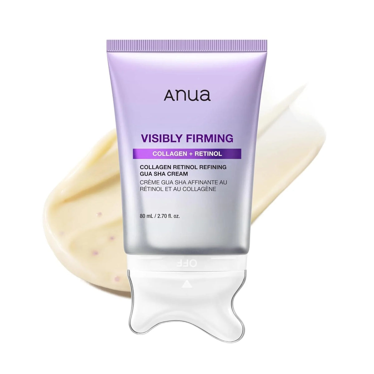 ANUA – Crema Collagen Retinol Refining Gua Sha, 80 ml