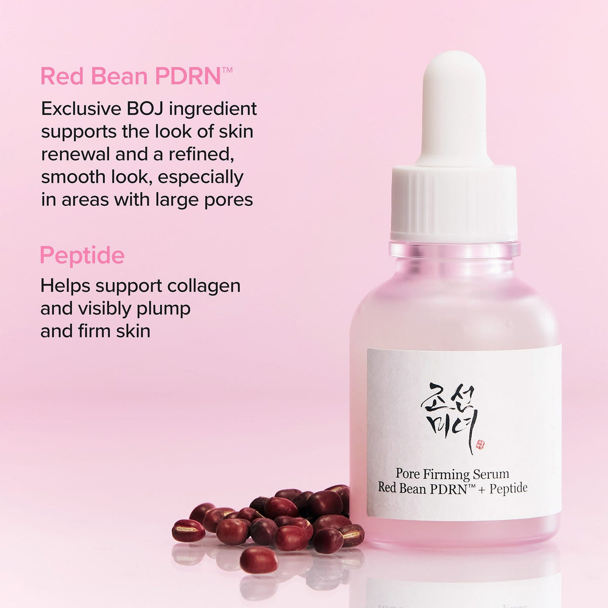 Beauty of Joseon Red Bean PDRN Pore Elasticity Serum veido serumas, 30 ml
