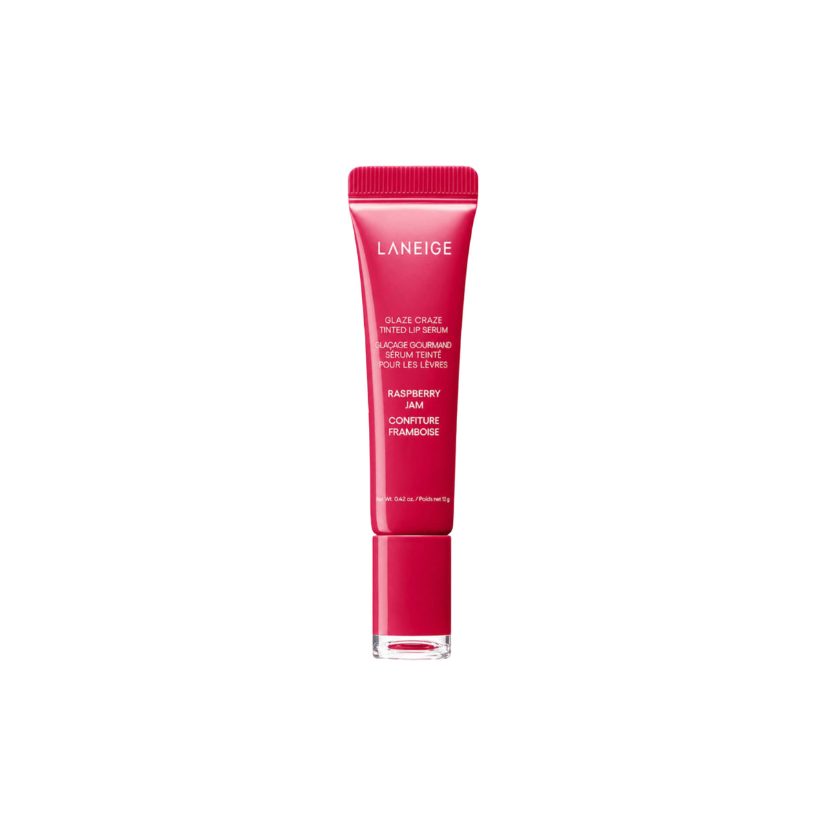 LANEIGE Siero labbra colorato Glaze Craze Raspberry Jam, 12g