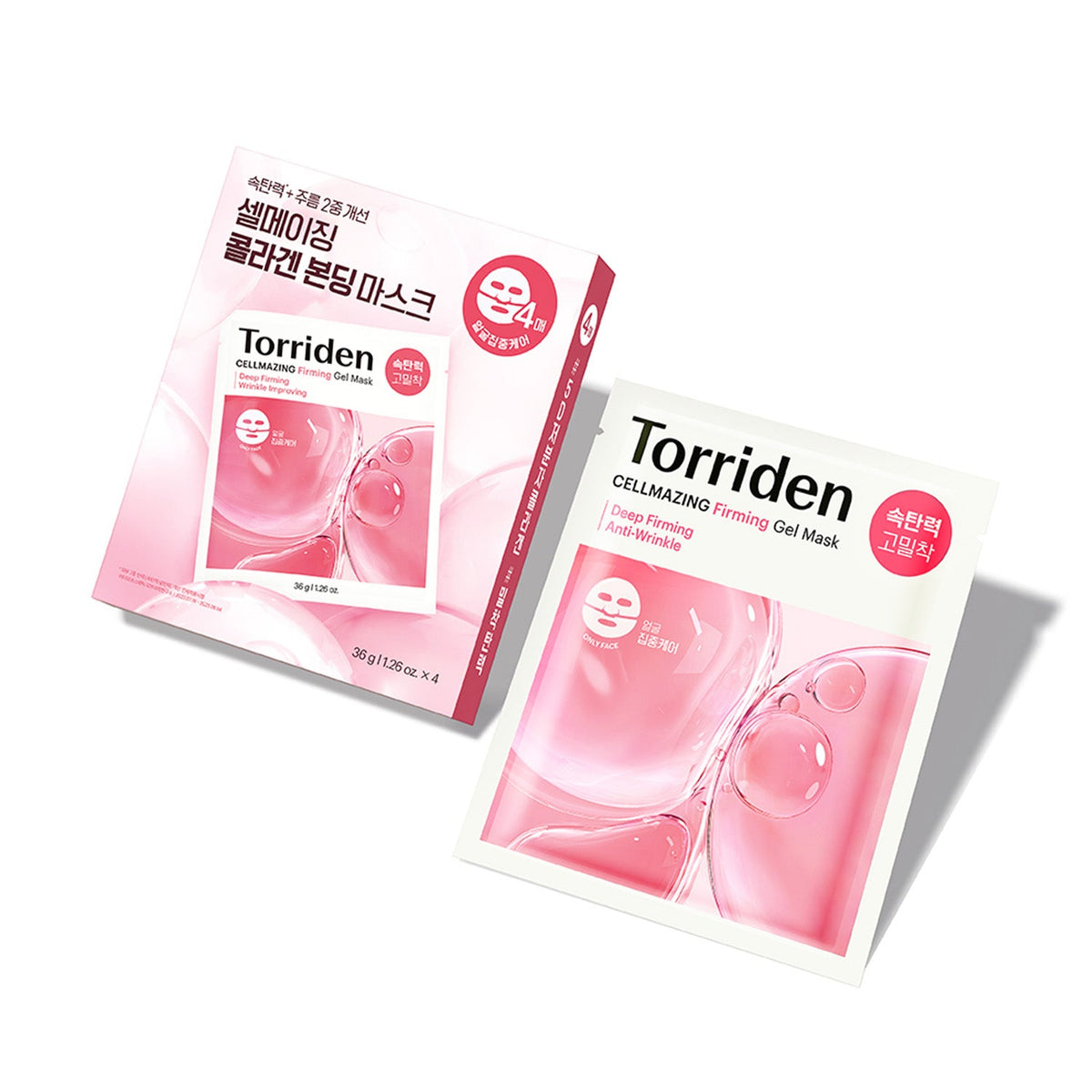Torriden – Cellmazing Low Molecular Collagen Elasticity Gel Mask, 1 sheet – papildomas gamintojo vaizdas