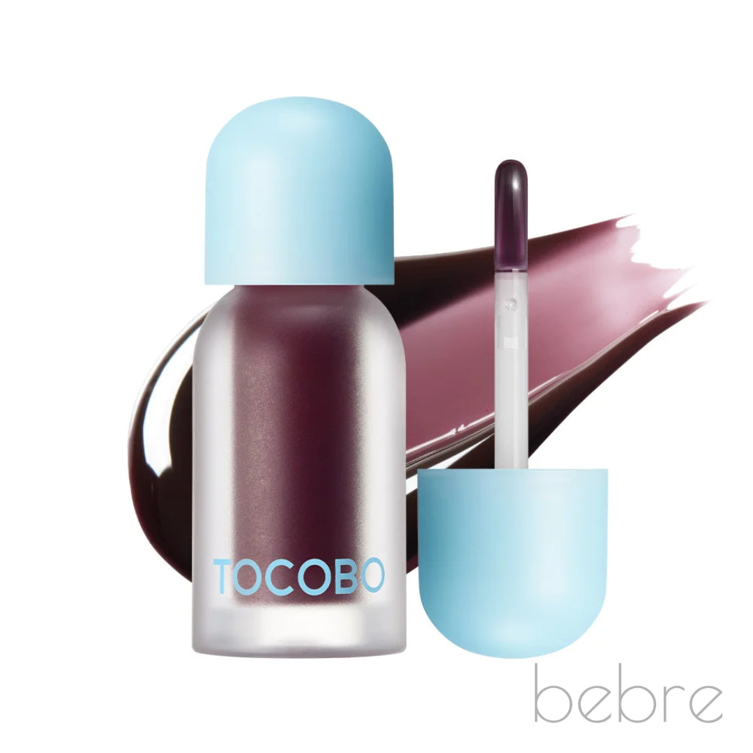 TOCOBO Olio labbra rimpolpante ai frutti di bosco Juicy Berry 02 Berry Brandy, 4 g