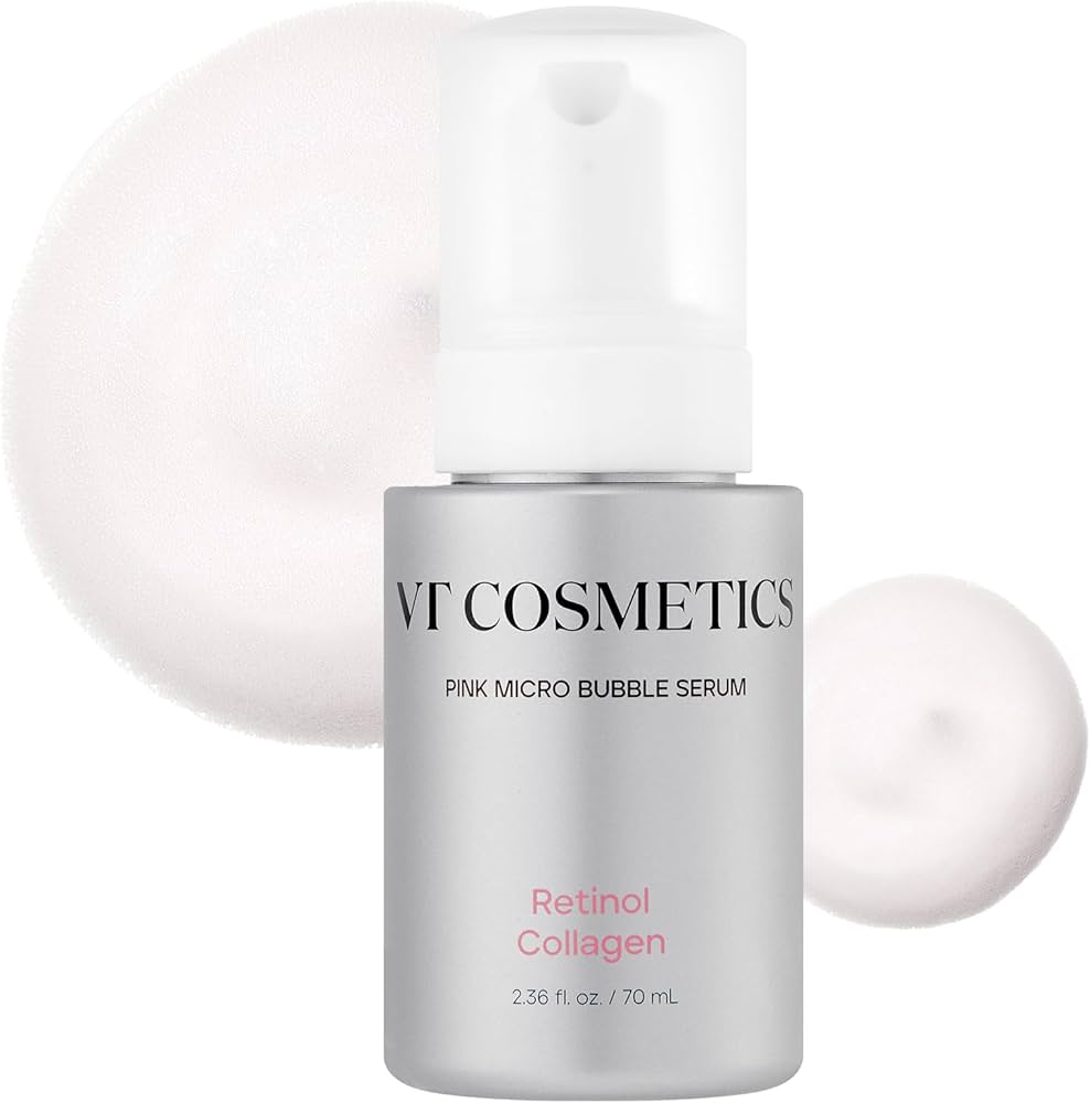 VT Cosmetics – Siero Retinol Collagen Pink Micro Bubble, 70 ml