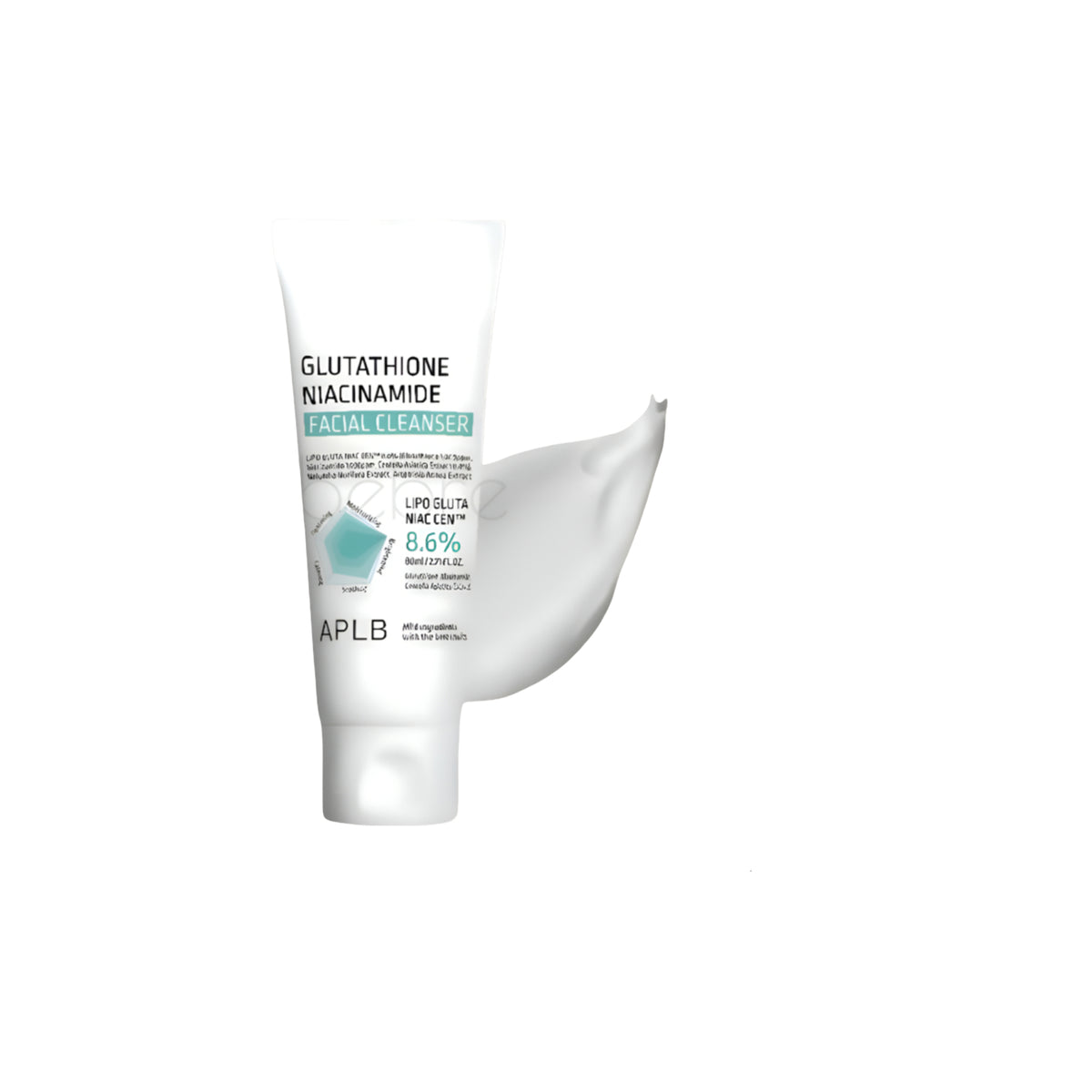 APLB Detergente viso al glutatione e niacinamide, 80ml