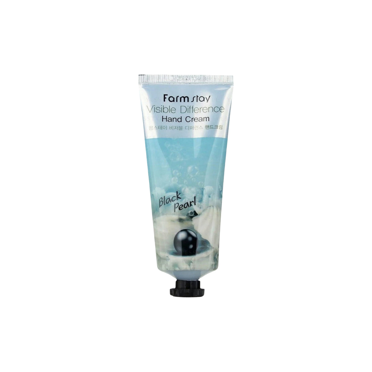 Crema mani Visible Difference alla perla nera Farmstay, 100g