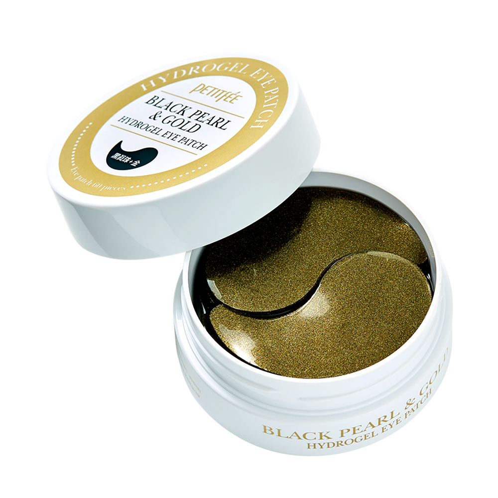 Petitfee Black Pearl & Gold Hydrogel Eye Patch, 60 vnt – papildomas gamintojo vaizdas