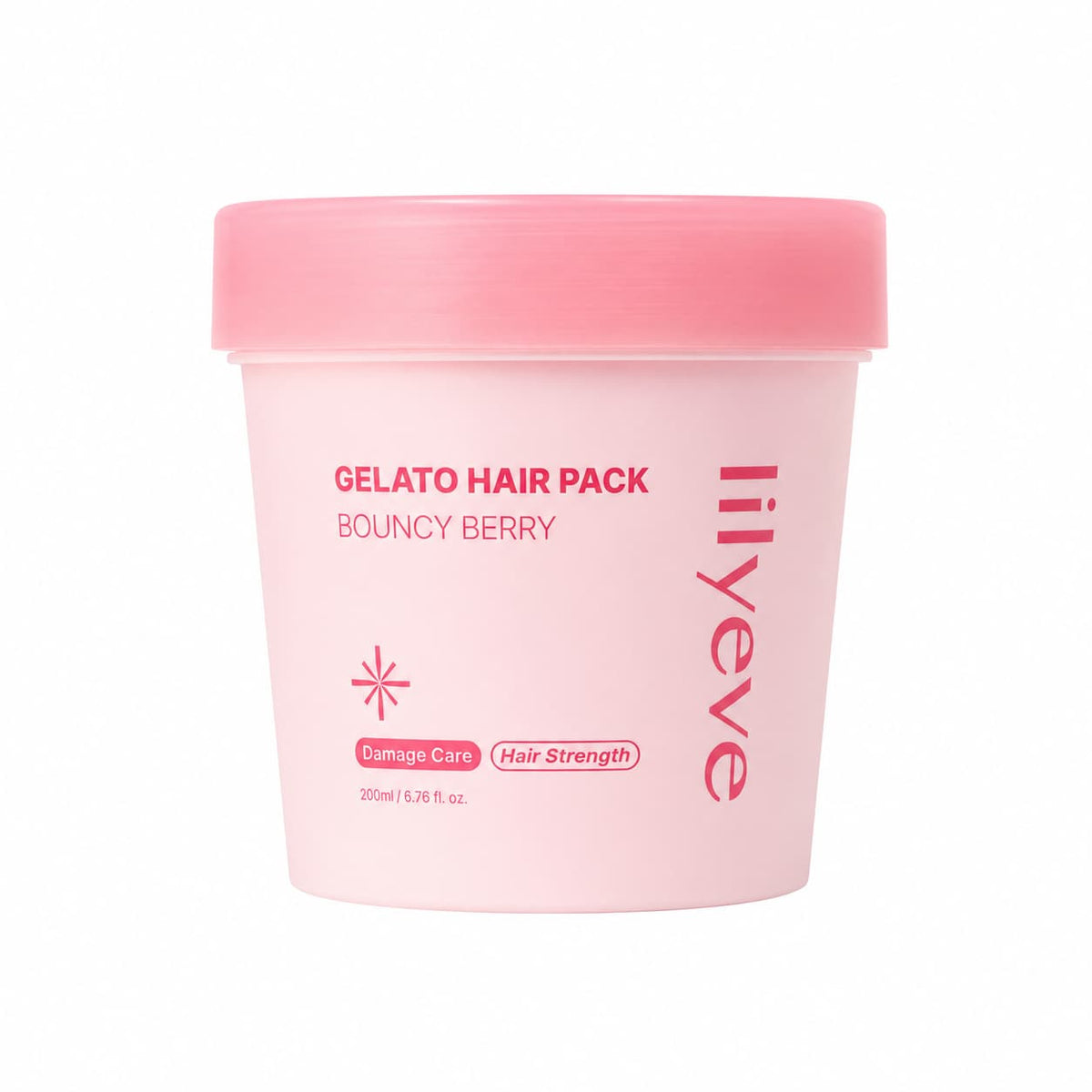 Lilyeve – Maschera capelli Gelato Bouncy Berry, 200 ml