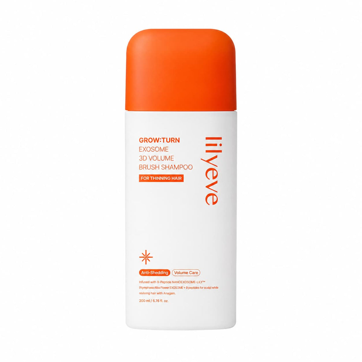 Lilyeve – Shampoo Grow:Turn Exosome 3D Volume Brush, 200 ml