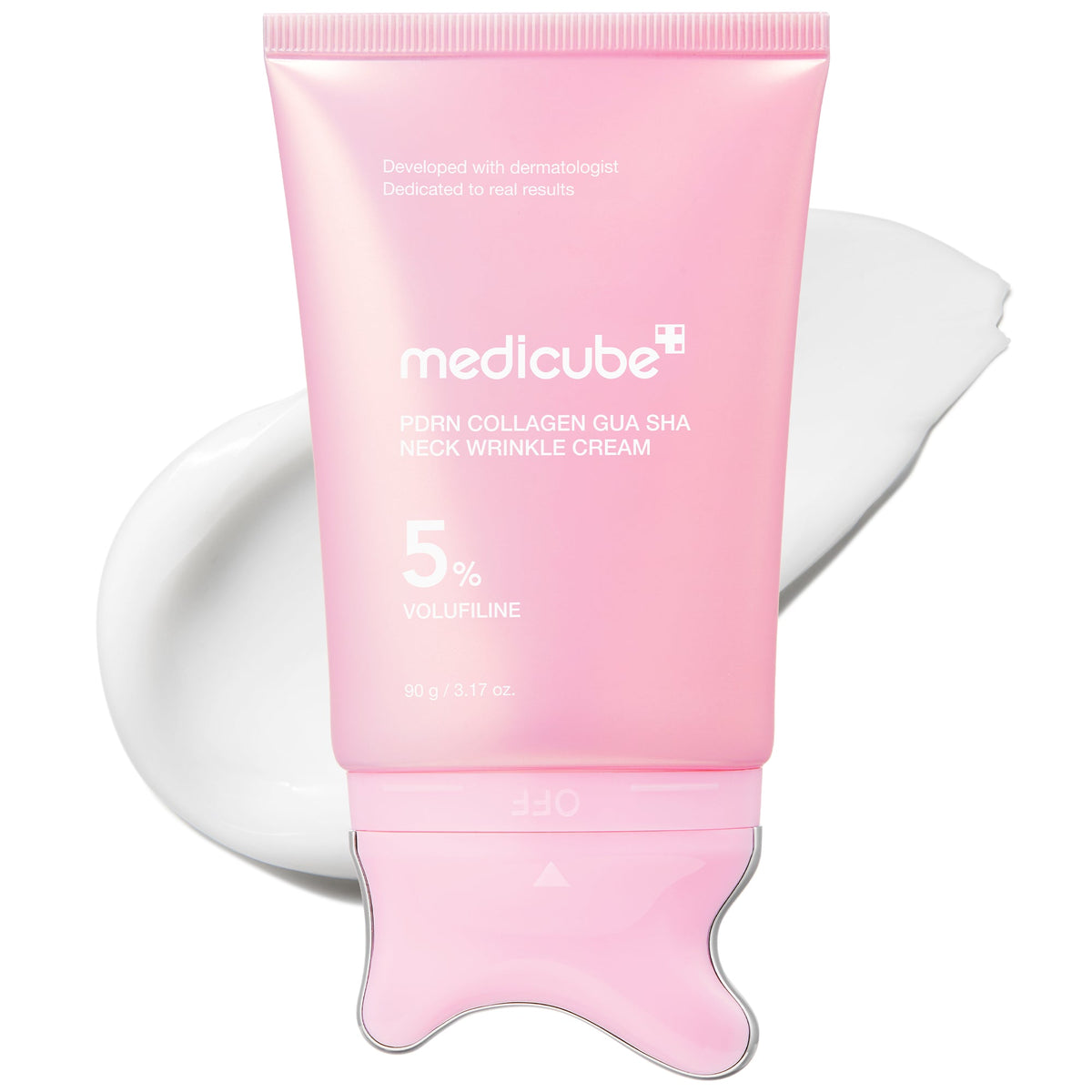 Medicube – PDRN Collagen Gua Sha Neck Wrinkle Cream, 90g – papildomas gamintojo vaizdas