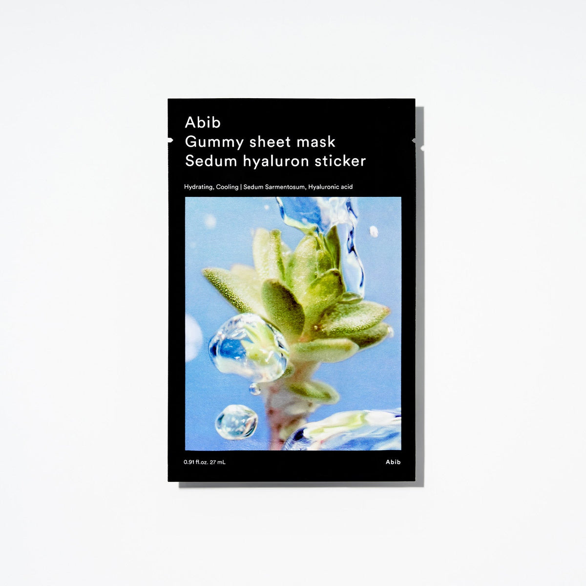 ABIB Gummy Sheet Mask Sedum Hyaluron Sticker, 27ml – papildomas gamintojo vaizdas