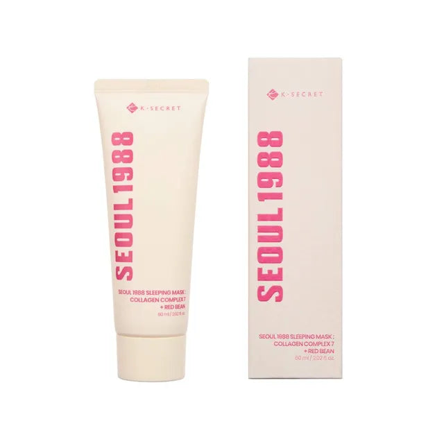 K-SECRET – Maschera notte SEOUL 1988 Collagen Complex 7 + Red Bean, 60 ml