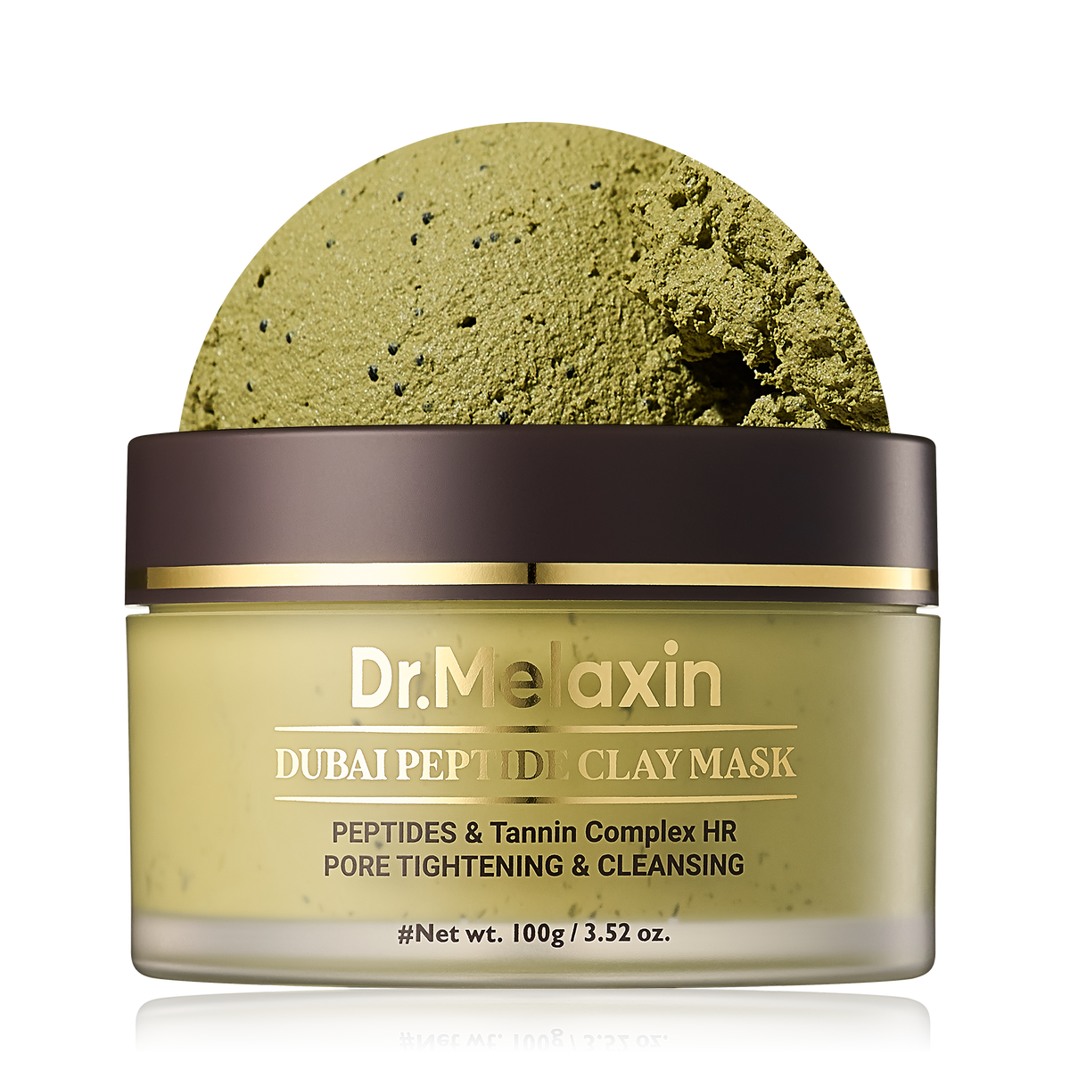 Dr.Melaxin – Dubai Peptide Clay Mask – 100g – papildomas gamintojo vaizdas