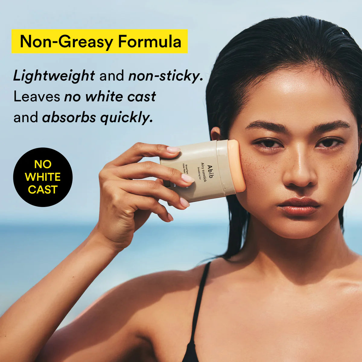 ABIB Airy Sunstick Smoothing Bar SPF50+ PA++++, 23g – papildomas vaizdas 9