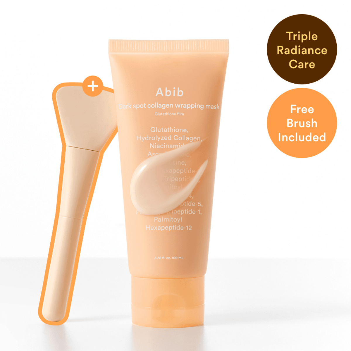 Abib – Maschera peel-off al collagene per le macchie scure con pellicola al glutatione, 100ml