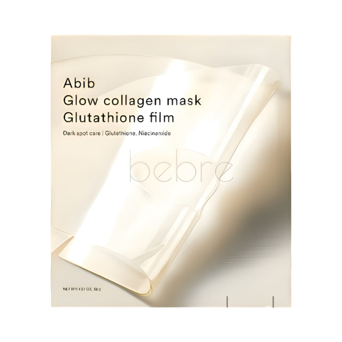 ABIB Glow Collagen Mask Glutathione Film, 38g