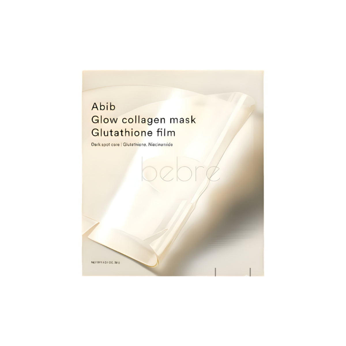 ABIB maschera Glow Collagen Glutathione Film, 38g