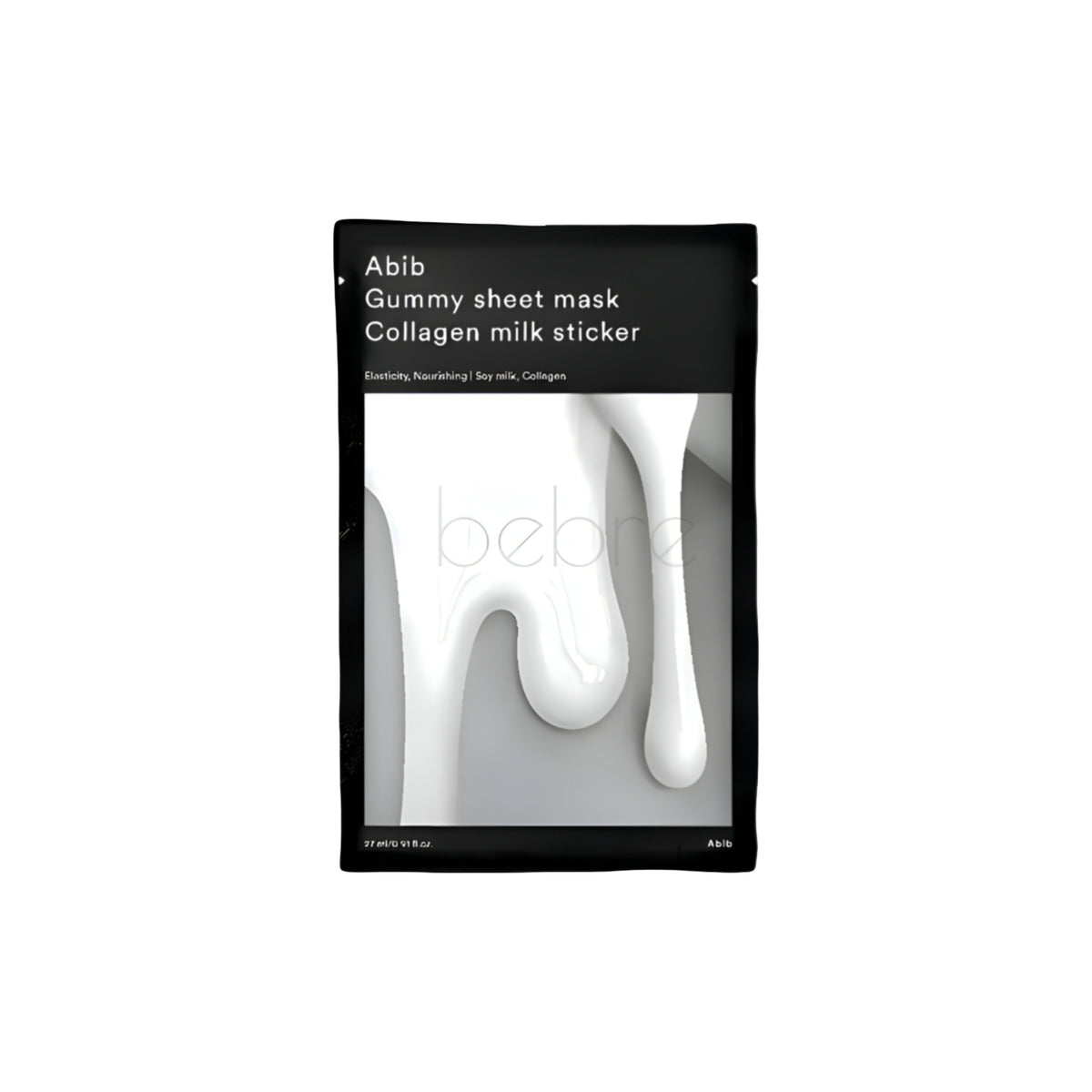 ABIB maschera in tessuto Gummy Collagen Milk Sticker, 27ml