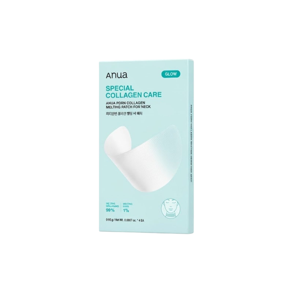 ANUA – Cerotto scioglibile per il collo al collagene PDRN (4 pezzi)