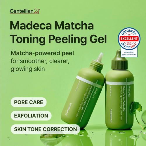 Centellian24 – Gel esfoliante tonificante Madeca Matcha, 150ml