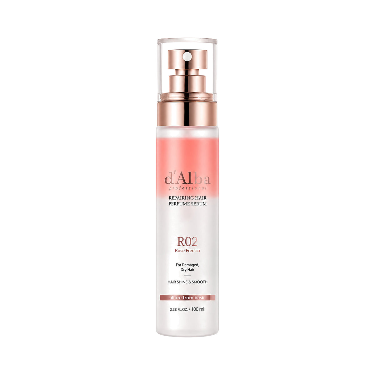 d'Alba Professional Repairing Hair Perfume Serum kvapusis plaukų serumas, 100 ml