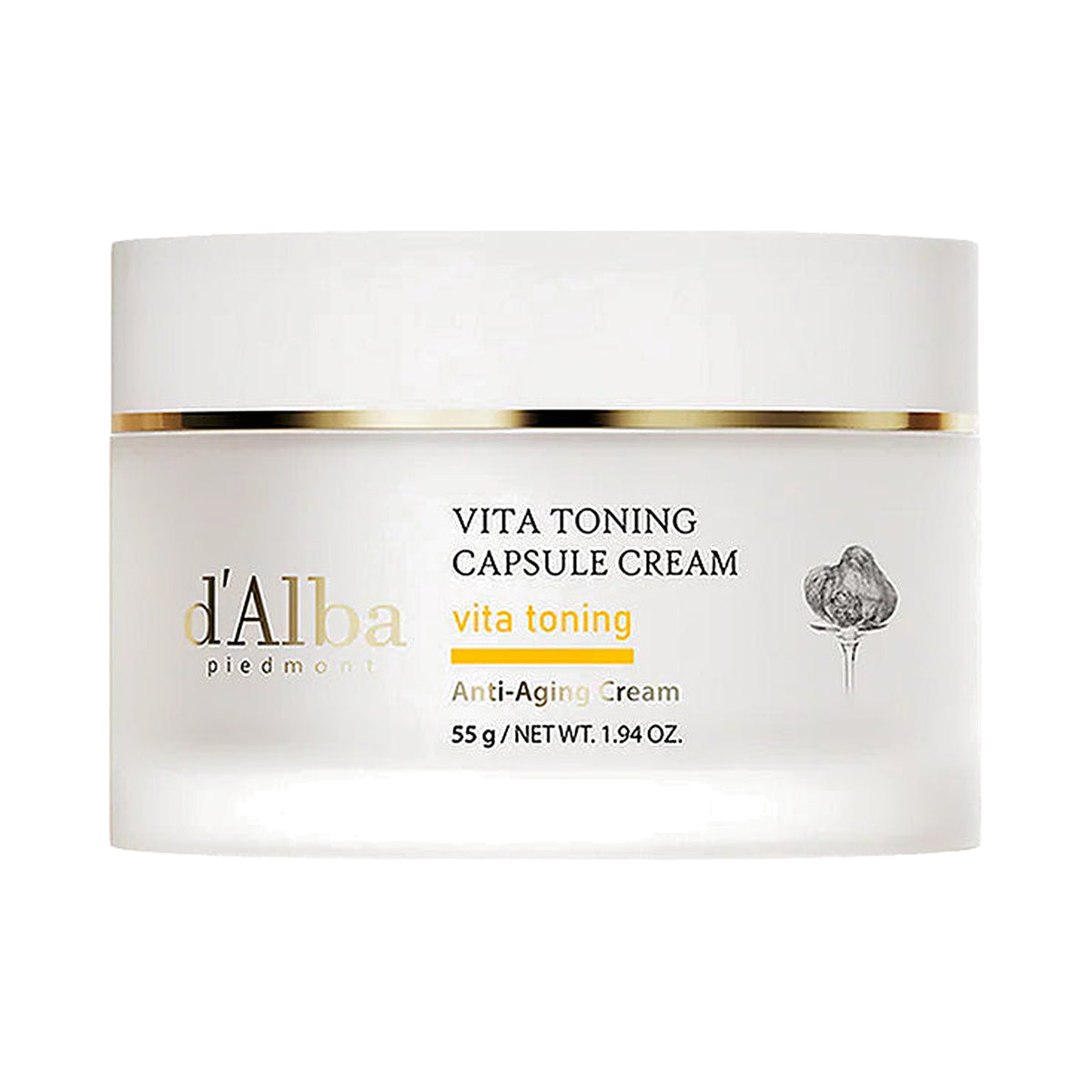 d'Alba Vita Toning Capsule Cream skaistinantis kremas su kapsulėmis, 55 g
