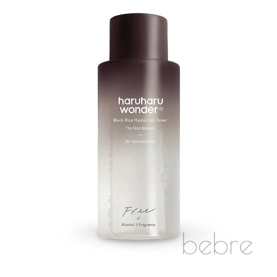 Haruharu Wonder Tonico all'acido ialuronico e riso nero The First Essence, 150 ml
