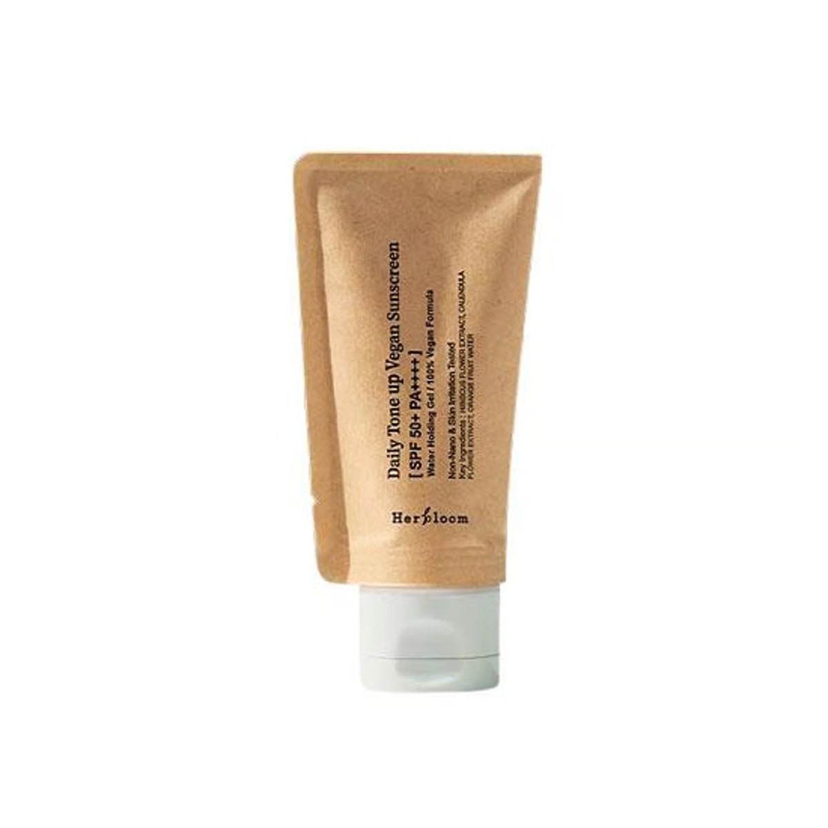 Herbloom Crema solare vegana uniformante Daily Tone Up SPF50+ PA++++, 50ml