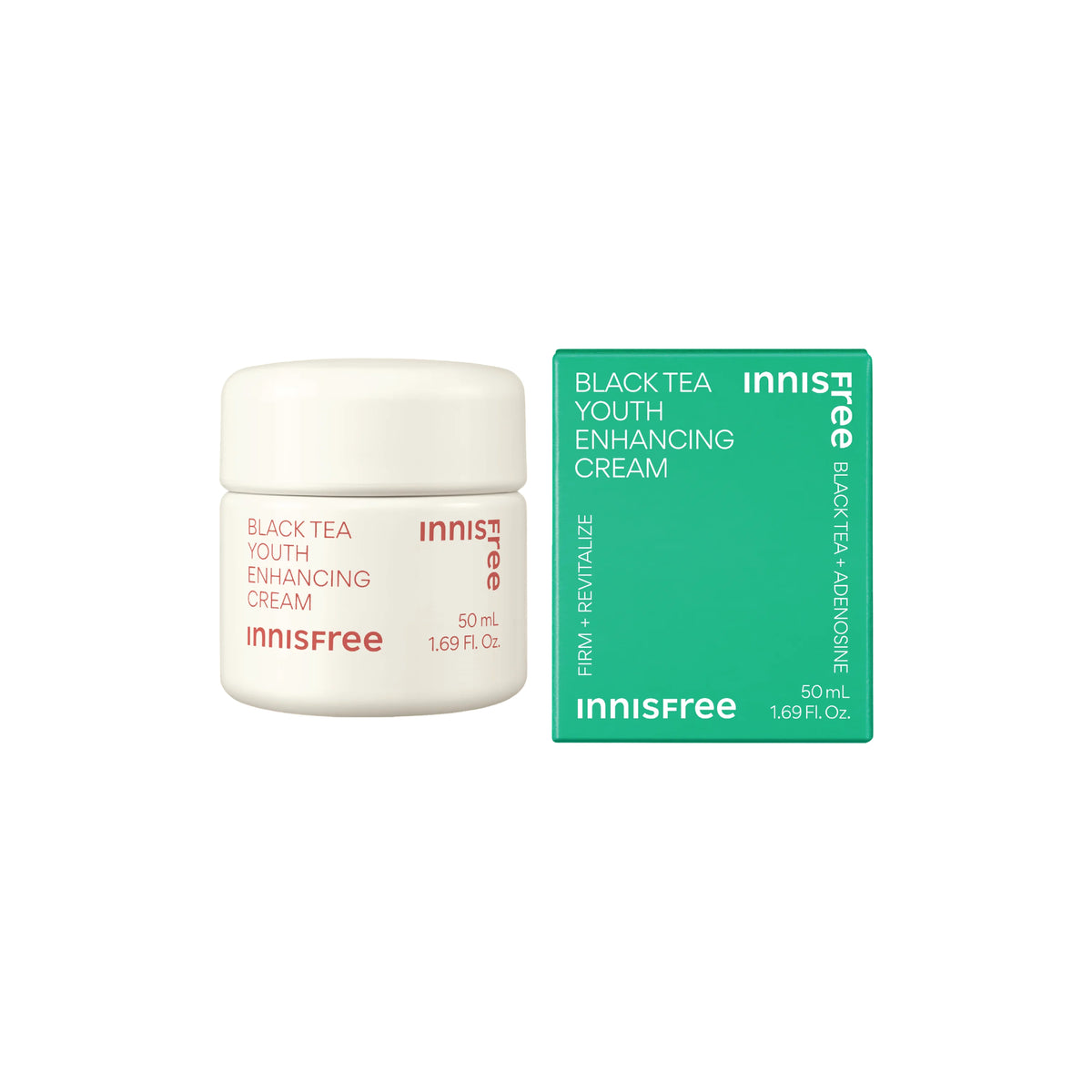 Innisfree – Black Tea Youth Enhancing, crema, 50ml