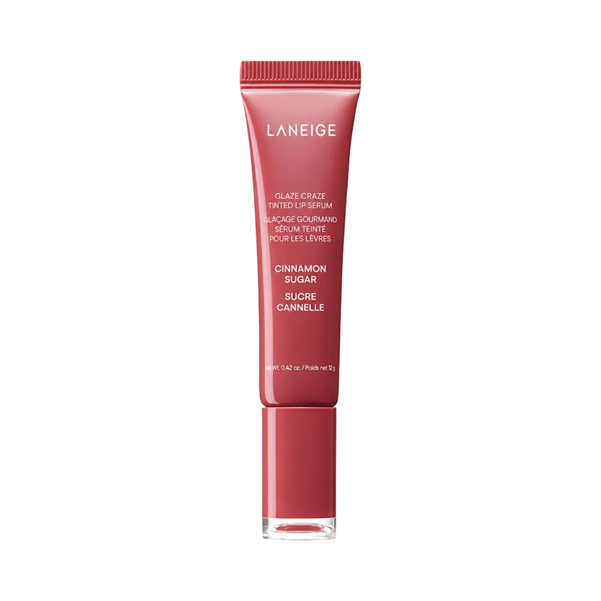 LANEIGE Glaze Craze Tinted Lip Serum Cinnamon Sugar, 12g