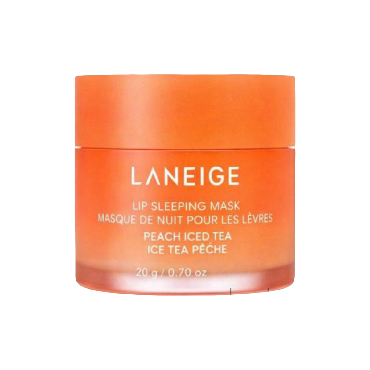 LANEIGE Maschera labbra notte EX al tè freddo alla pesca, 20g
