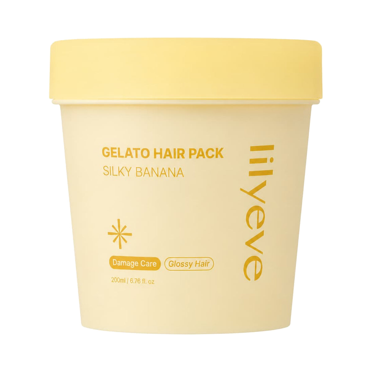 Lilyeve – Gelato Hair Pack Silky Banana, 200ml