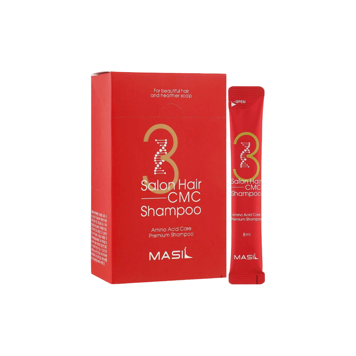 MASIL 3 Shampoo rivitalizzante CMC per capelli da salone 20×8ml