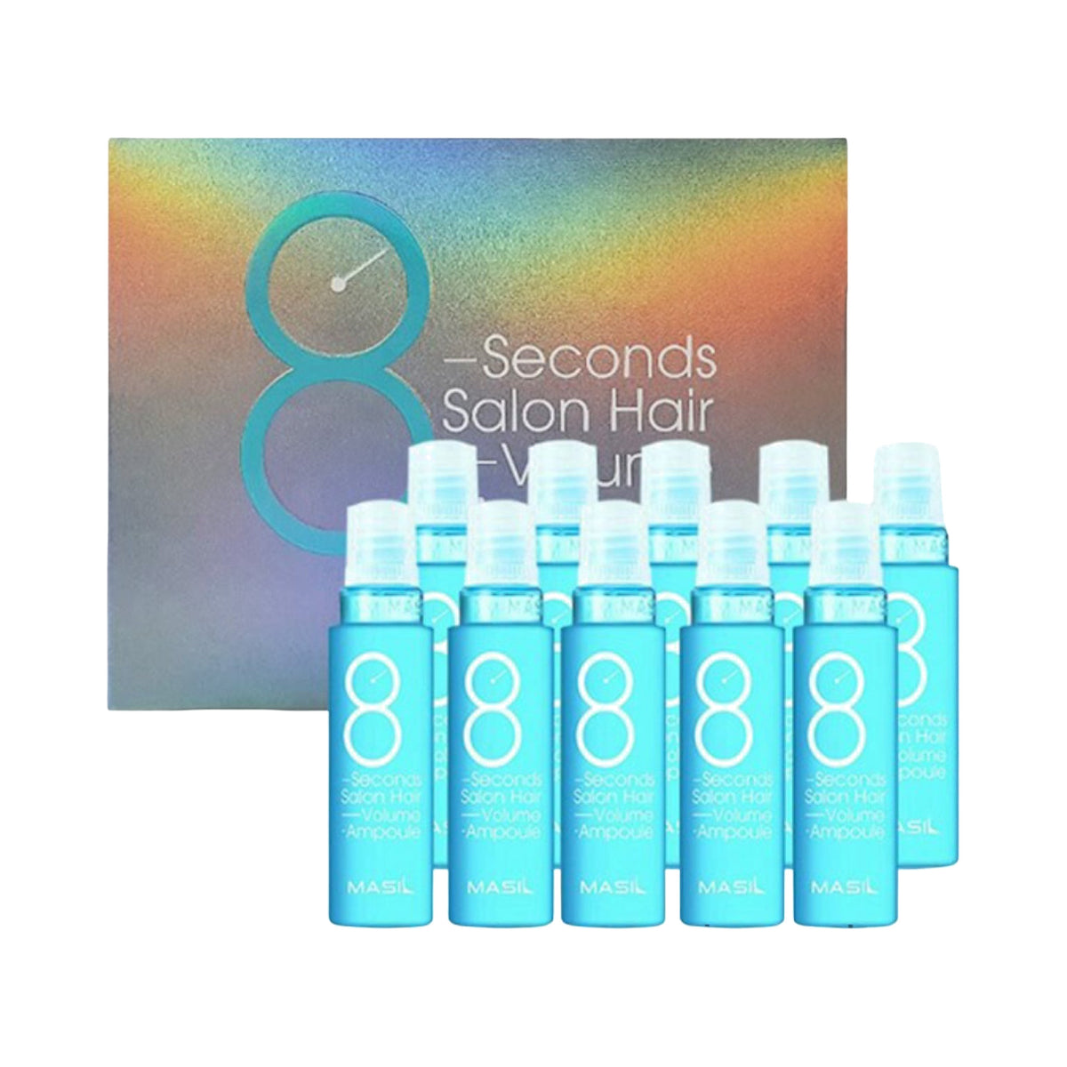 MASIL 8 Seconds Salon Hair Volume Ampoule, 10pcs