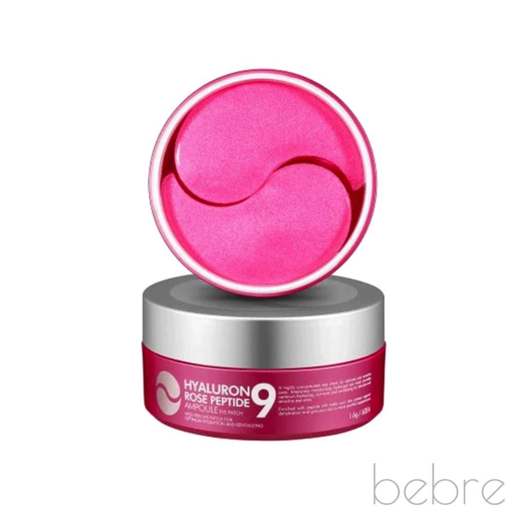 Medi-Peel – Patch occhi all'idrogel con peptidi di acido ialuronico e rosa 9, 60 patch