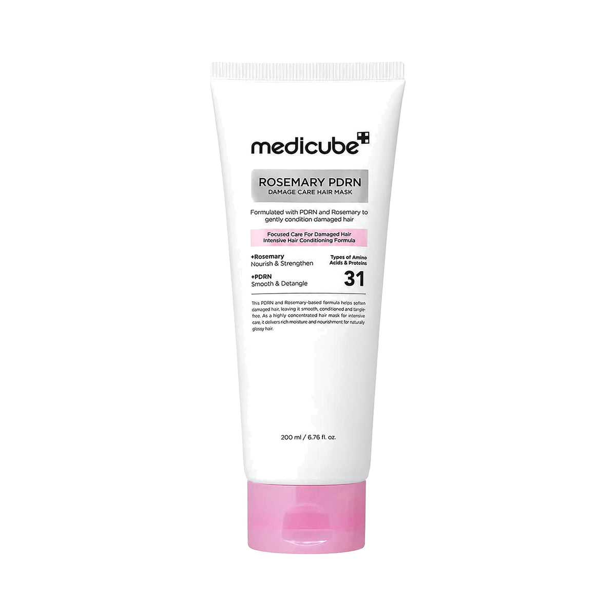 Medicube – Rosemary PDRN Damage Care Hair Mask, 200ml