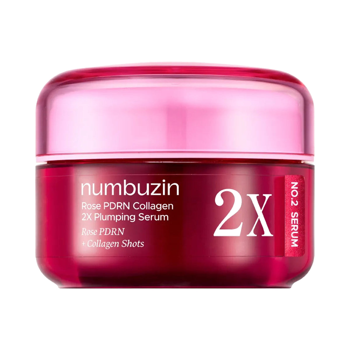 Numbuzin – No.2 Rose PDRN Collagen 2X Plumping Serum, 30ml