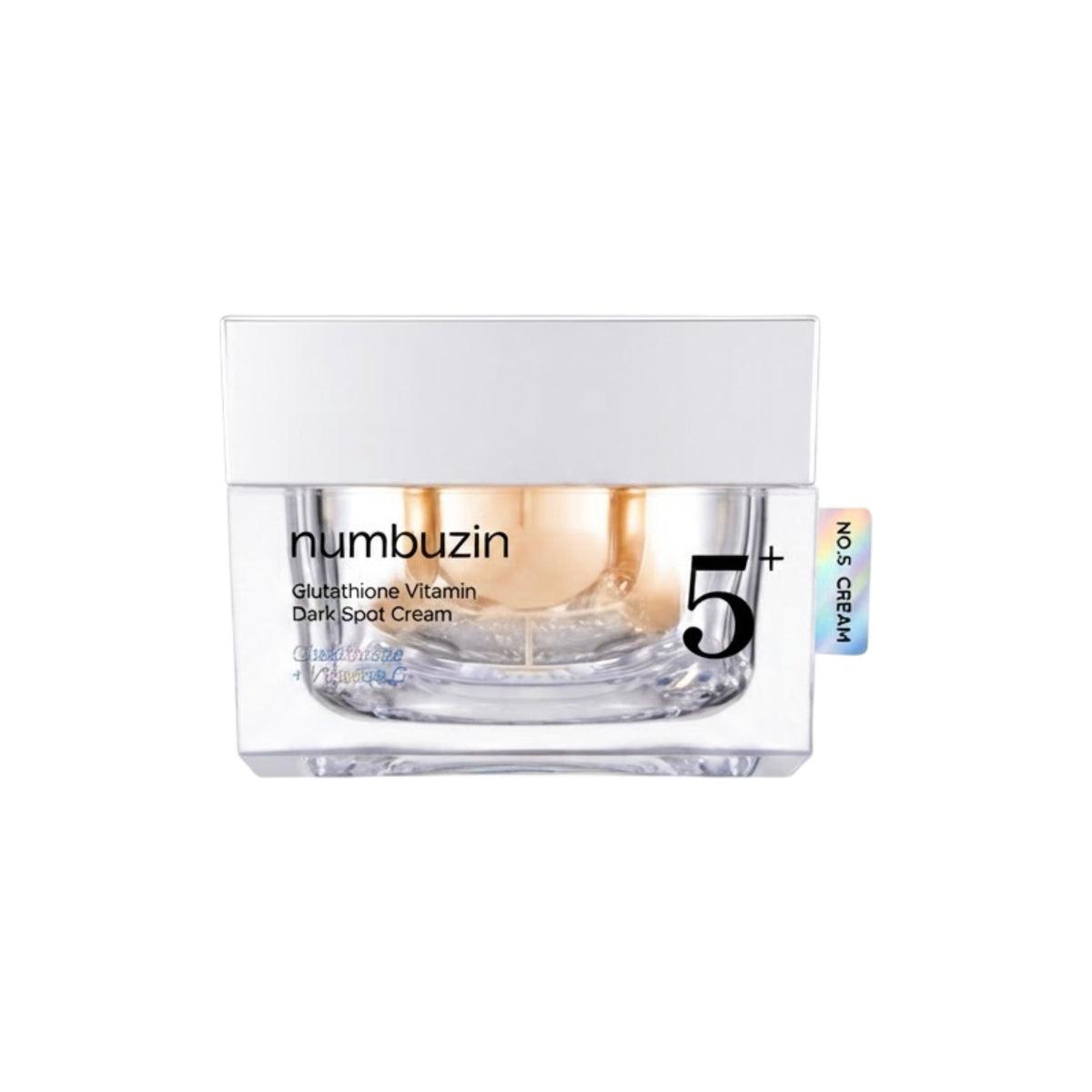 Numbuzin – Crema laser per macchie scure No.5+ con vitamina e glutatione - 50ml
