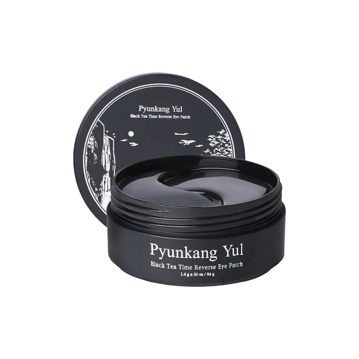 Pyunkang Yul Black Tea Time Reverse Patch per il contorno occhi, 60 pezzi