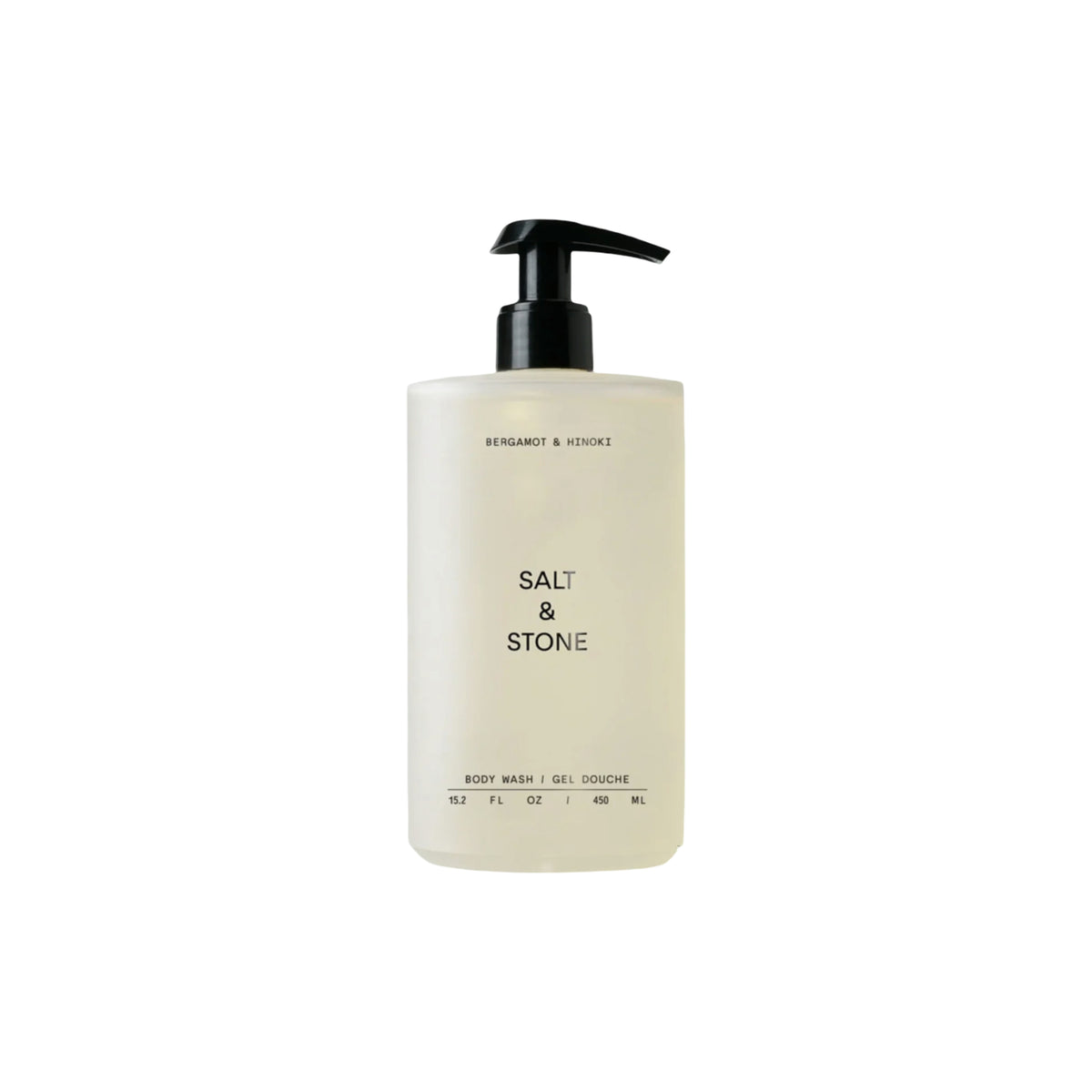 Salt & Stone Detergente corpo Bergamotto e hinoki, 450ml