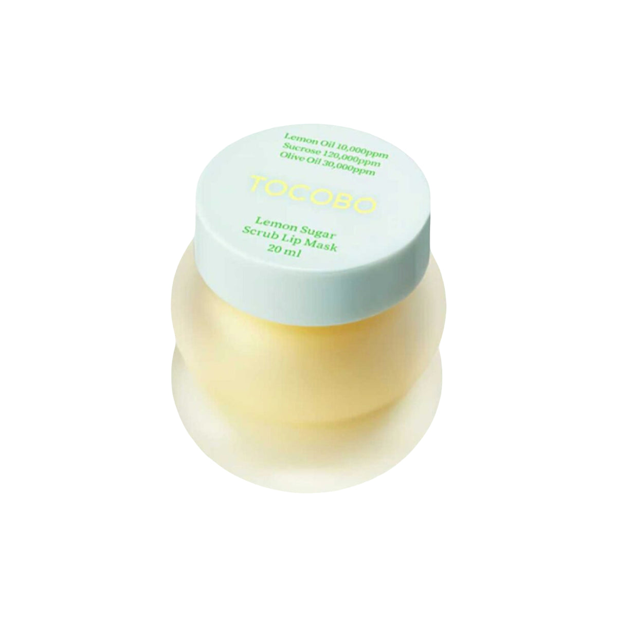 TOCOBO Maschera labbra scrub allo zucchero e limone, 20ml