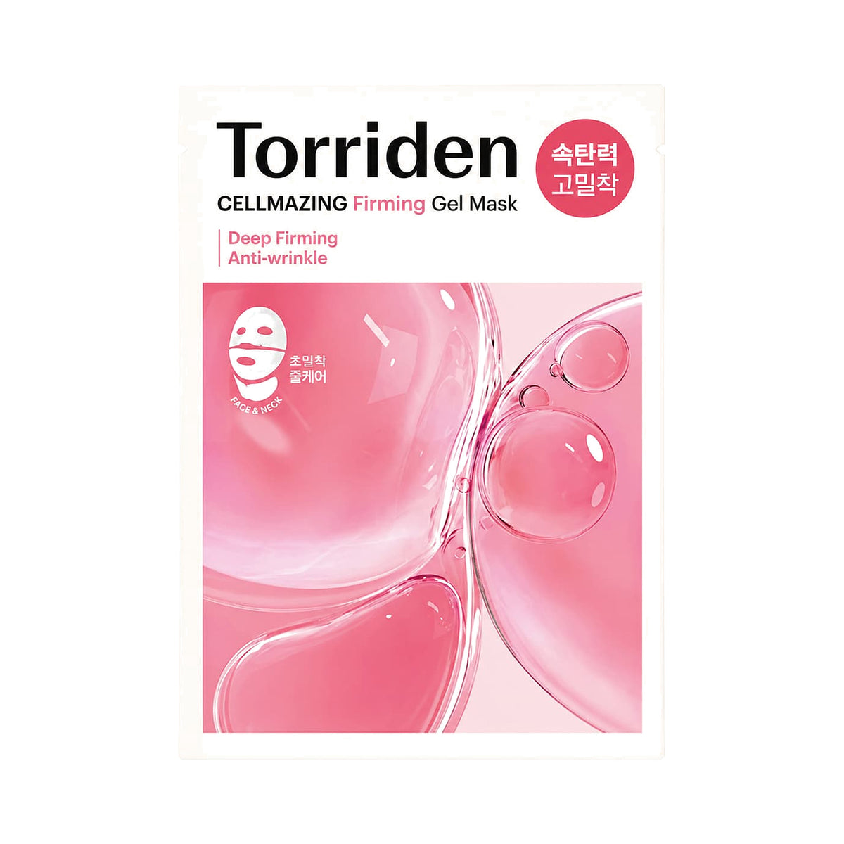 Torriden – Cellmazing Low Molecular Collagen Elasticity Gel Mask, 1 sheet