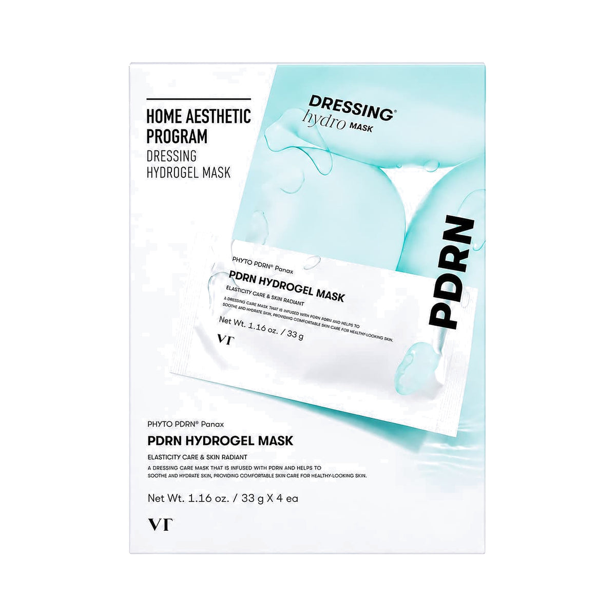 VT Cosmetics - PDRN Hydrogel Mask, 4 sheets