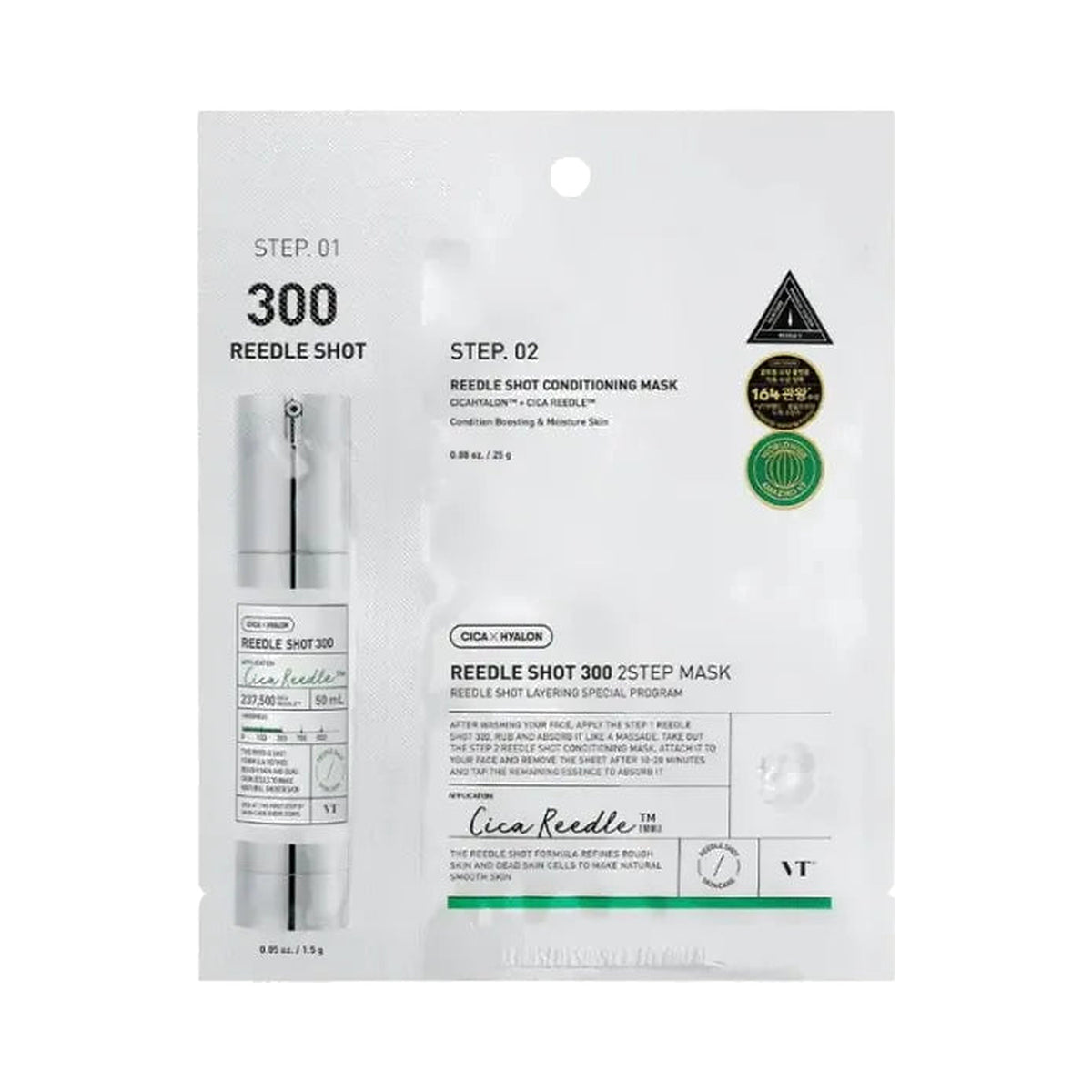 VT Cosmetics - Reedle Shot 300 2- Step Mask, 1pc