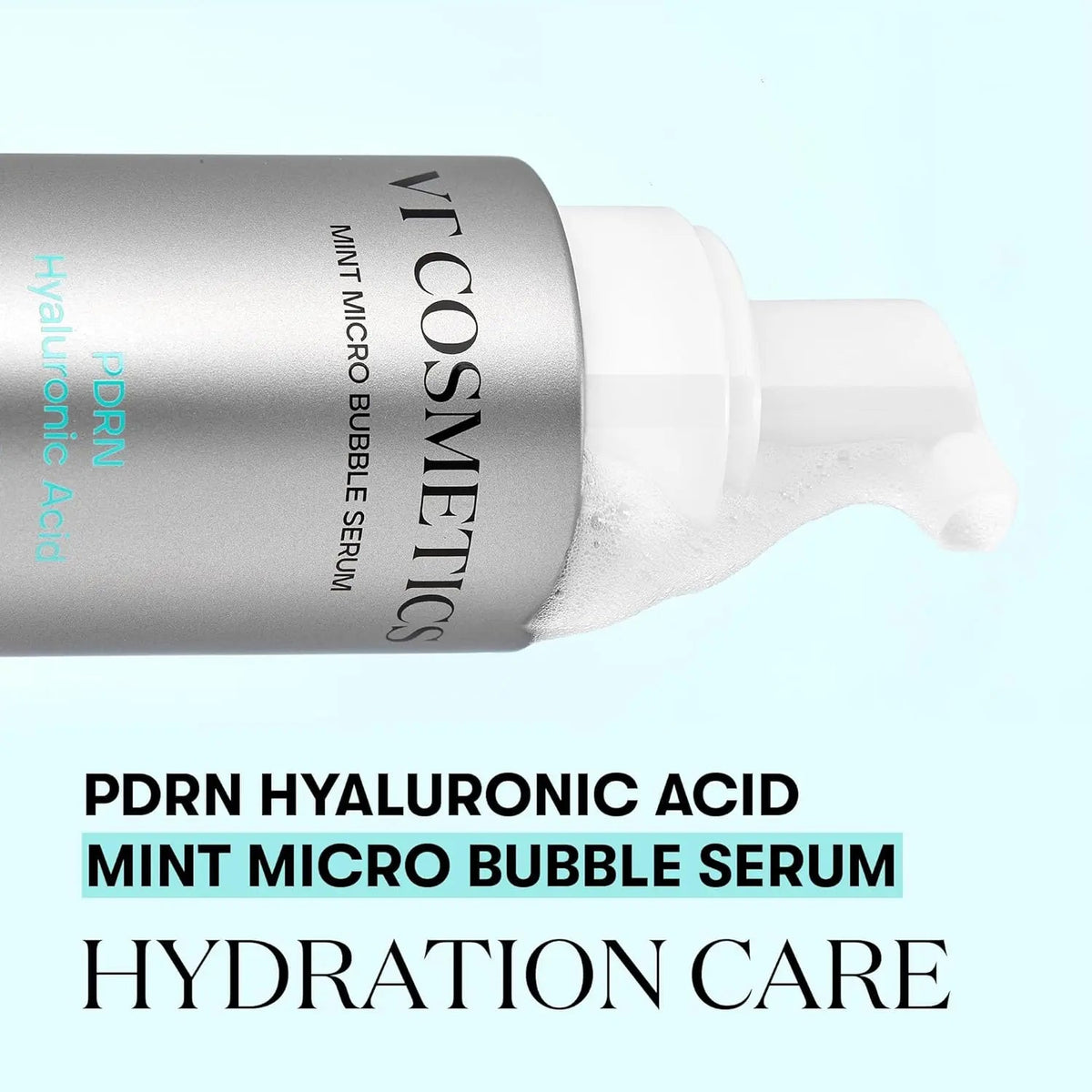 VT Cosmetics – Siero microbolle alla menta PDRN Acid, 70ml – immagine aggiuntiva del prodotto