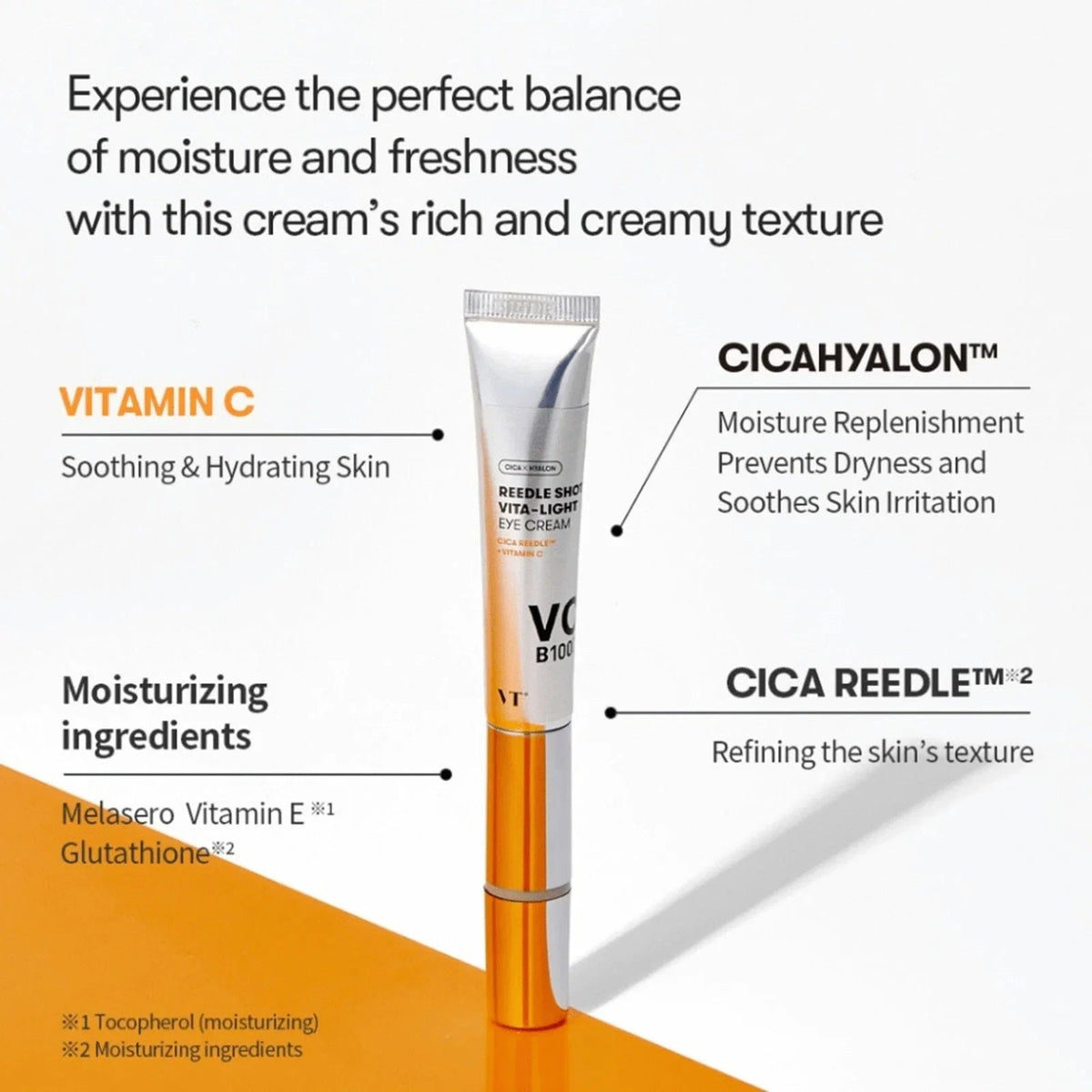 VT Cosmeticss – Reedle Shot Vita Light Eyecream - 15ml – papildomas vaizdas 6