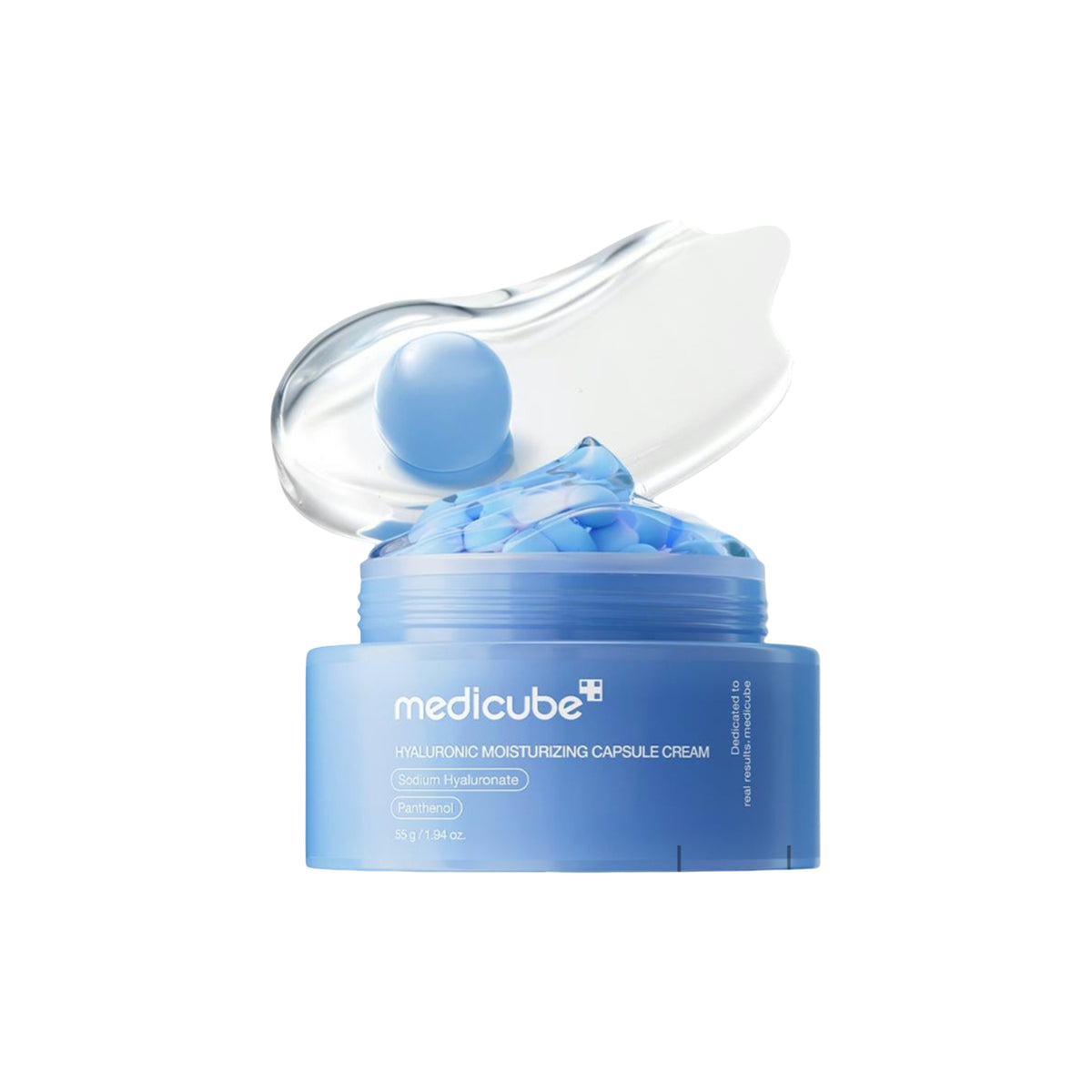 Medicube Crema idratante all'acido ialuronico in capsule, 55g