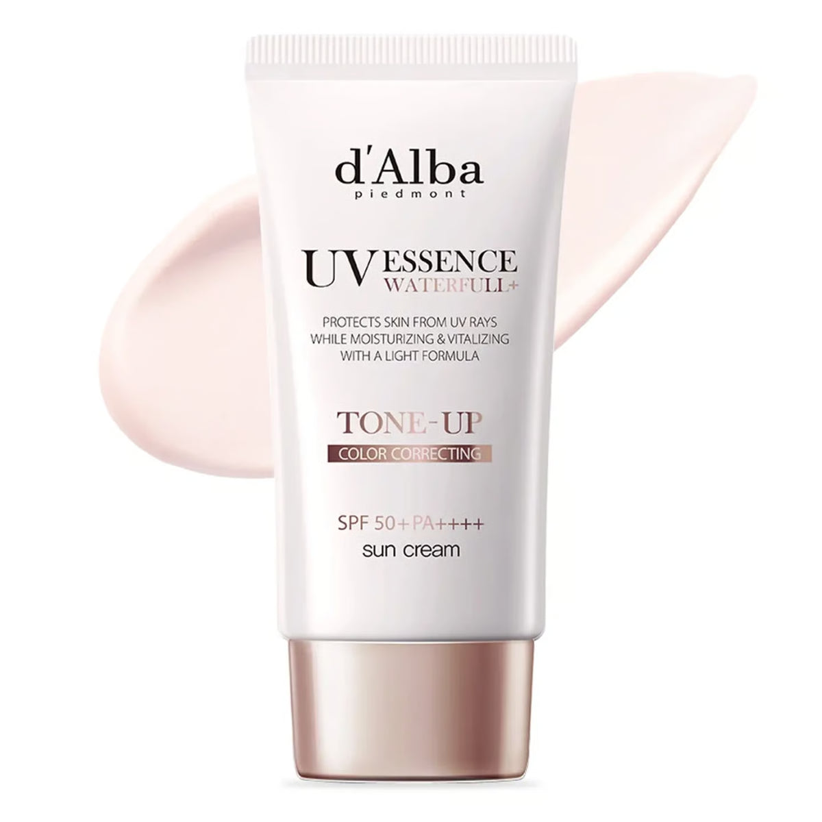 d'Alba Crema solare uniformante all'essenza Waterfull SPF50+ PA++++, 50ml