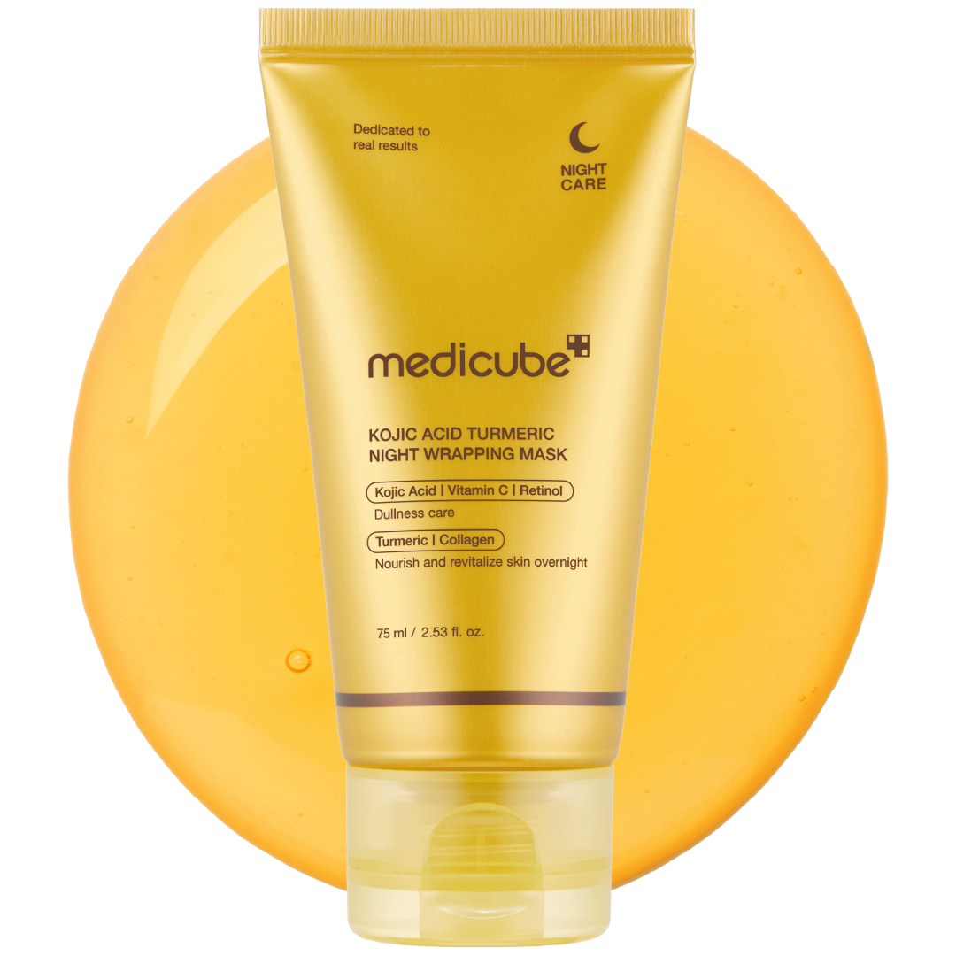 Medicube – Kojic Acid Turmeric Night Wrapping Mask 2.0, 75ml – papildomas gamintojo vaizdas
