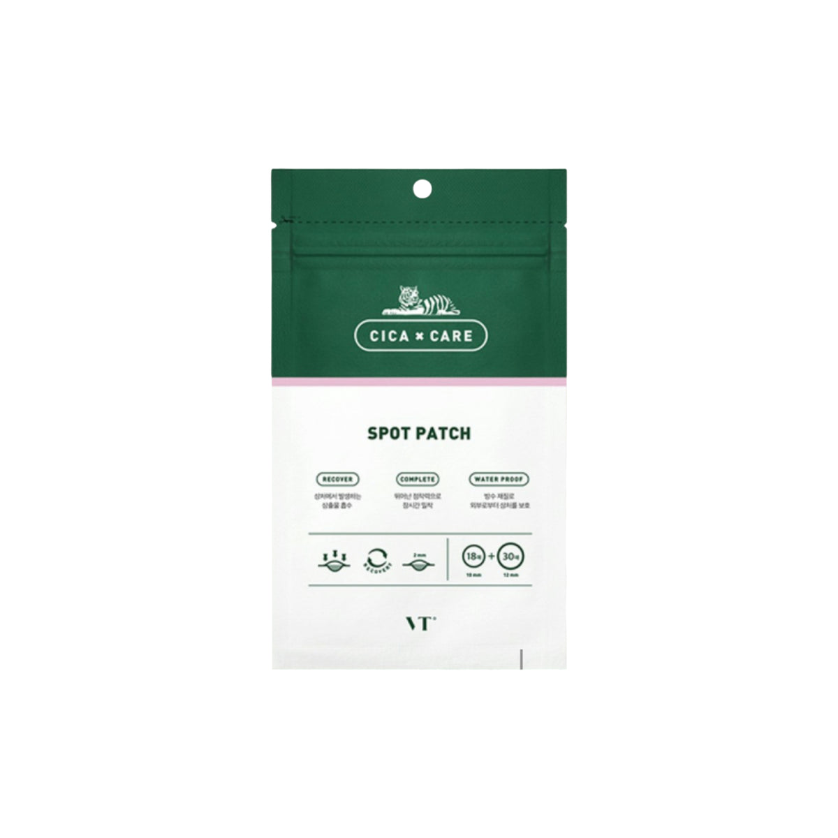 VT Cosmetics Cerotto localizzato Cica Care, 48pz