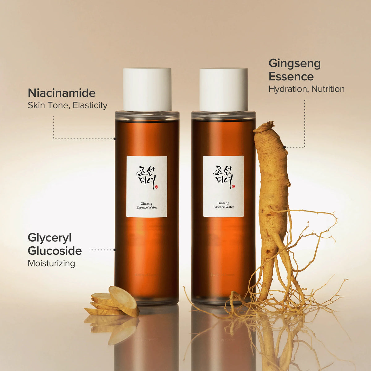 Beauty of Joseon Ginseng Essence Water drėkinamoji ženšenio esencija, 150 ml – papildomas gamintojo vaizdas