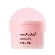 Medicube – Dischetti tonici in gel PDRN Pink Collagen Toning, 120 ml / 70 pezzi
